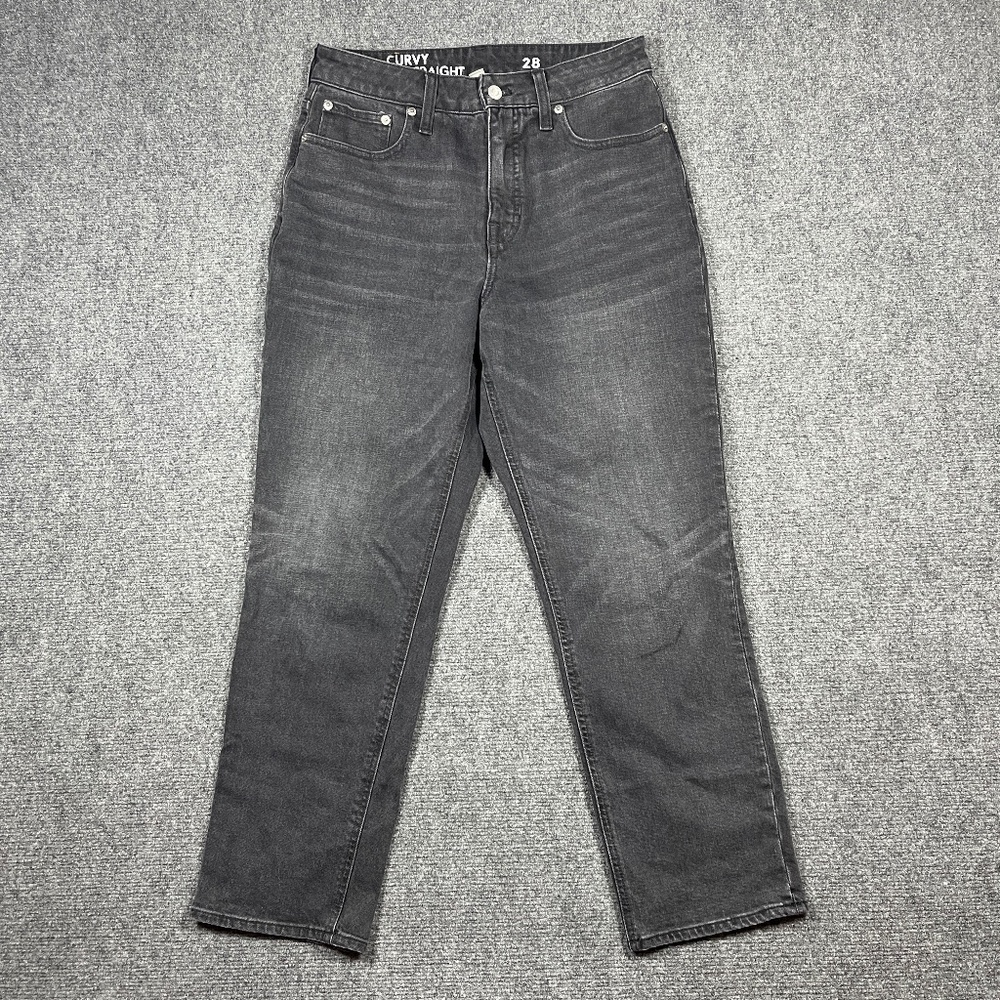 J. Crew Gray Straight Leg Jeans
